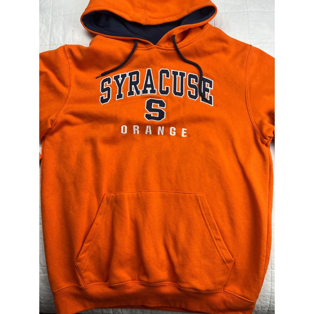 Syracuse Orange Hoodie Sweatshirt Mens‎ Large Pullover Hooded Fleece